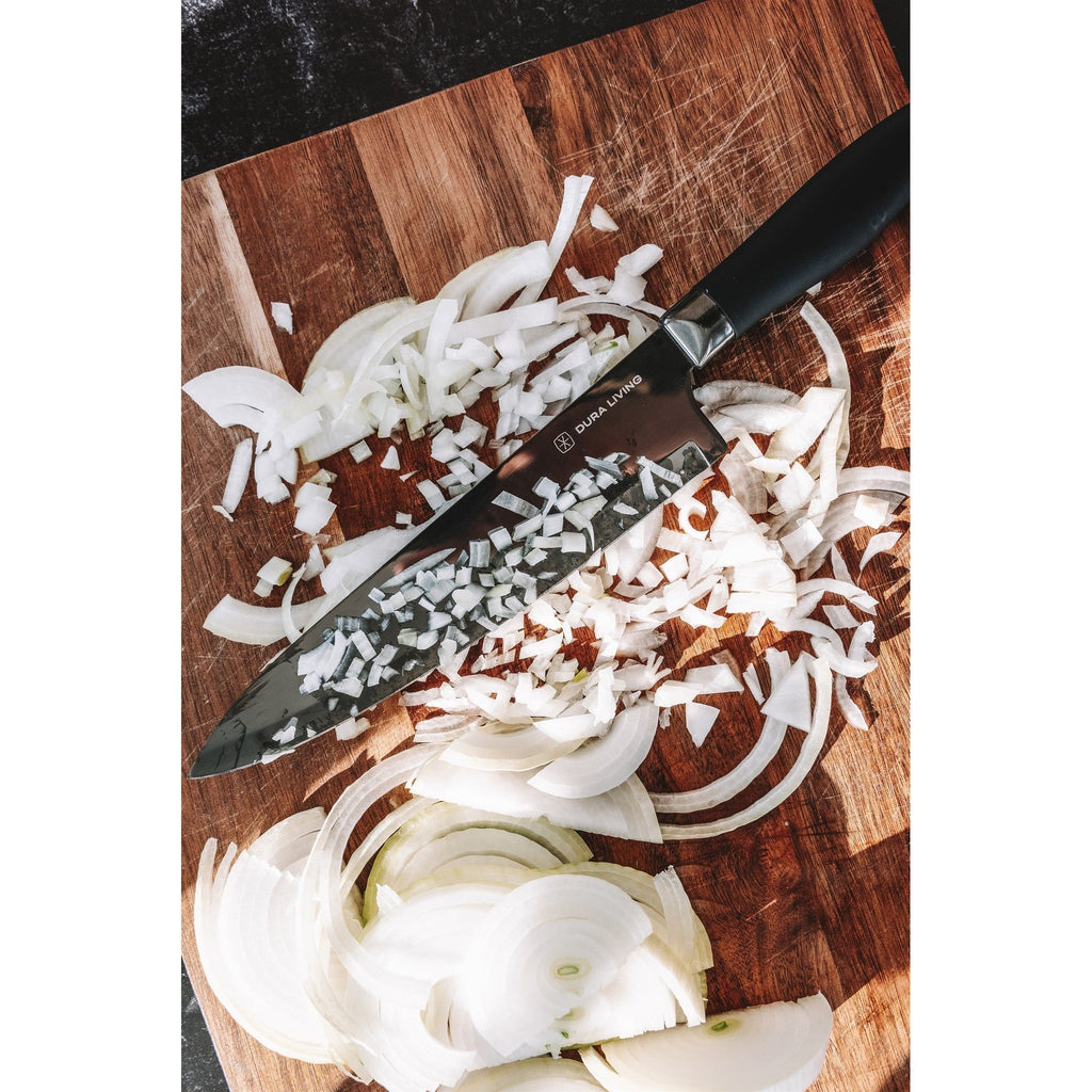 Titan 8 inch Chef Knife - Black-3