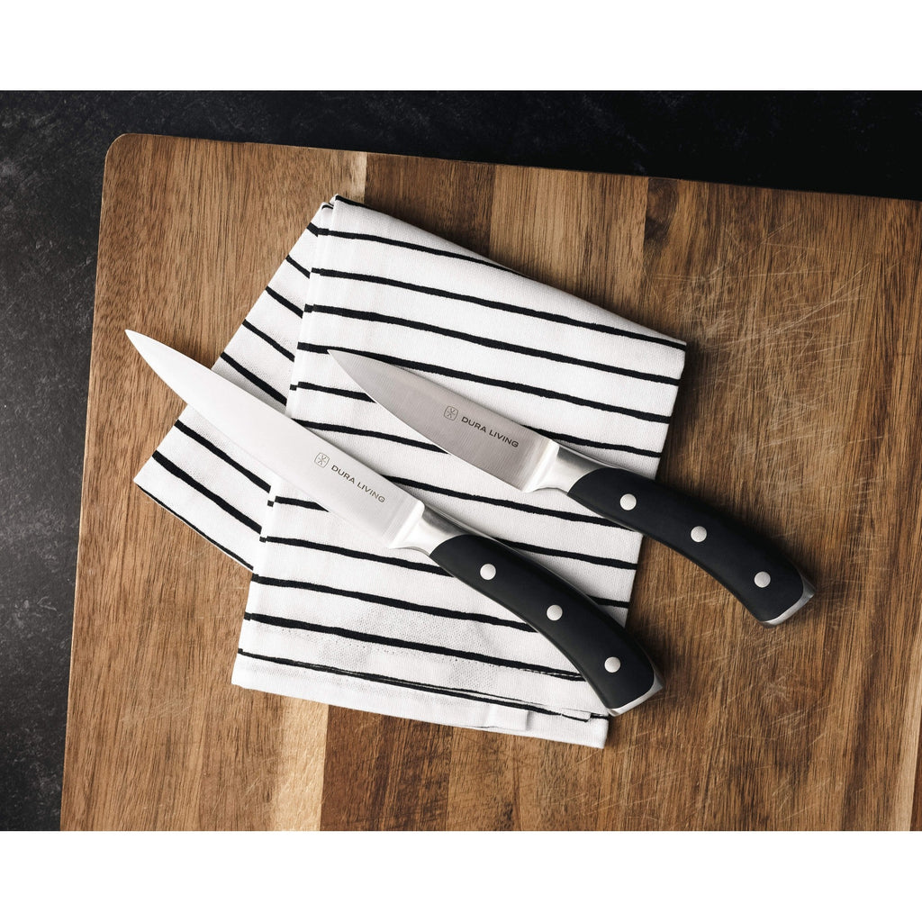 Elite 3-Piece Kitchen Knife Set, Black-2