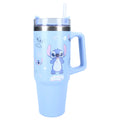 Stitch blue stainless steel insulated thermo bottle 900ML-0