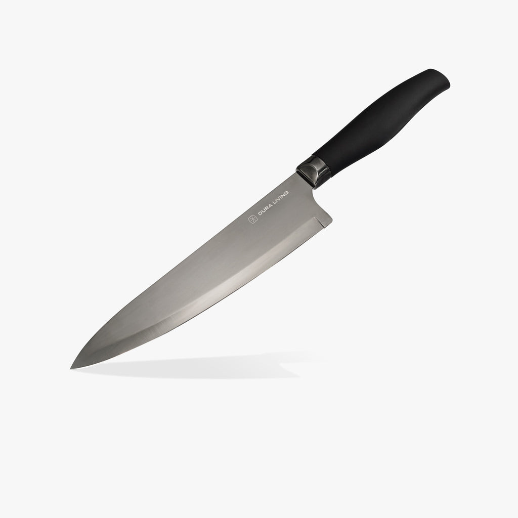 Titan 8 inch Chef Knife - Black-0