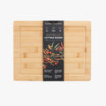 Bamboo Wood Cutting Board: Small – (11.8” x 9.05”) Durable, Eco-Friendly Chopping Board-0