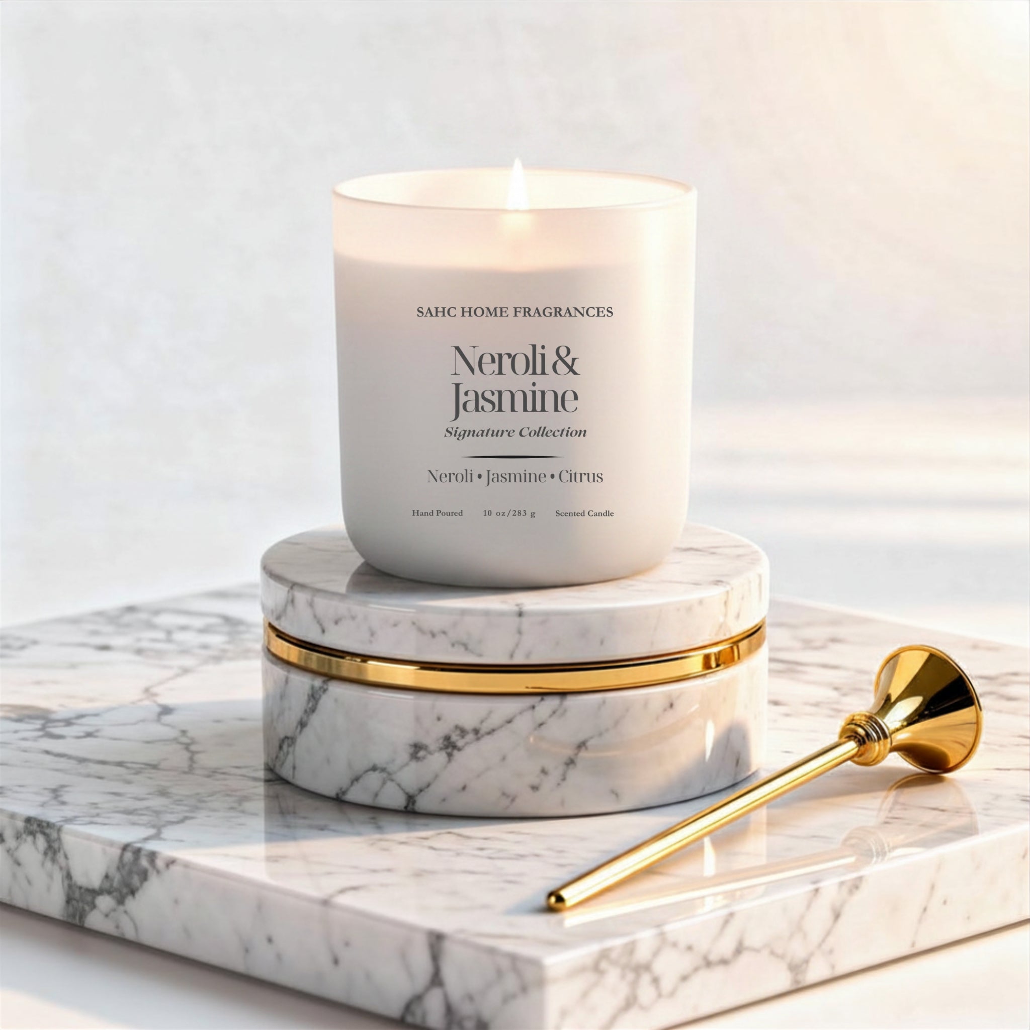 Neroli & Jasmine | Luxury Fragrance Candle-0