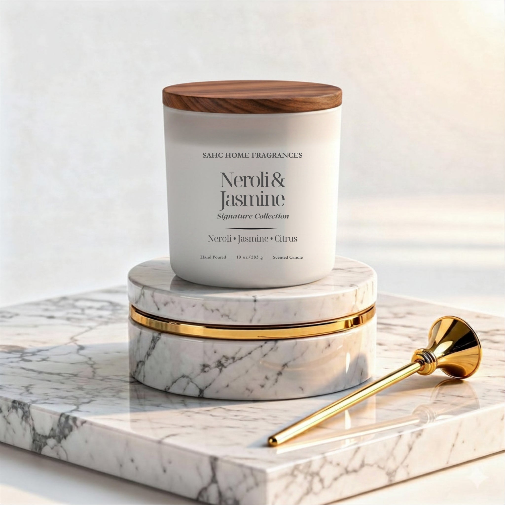 Neroli & Jasmine | Luxury Fragrance Candle-1