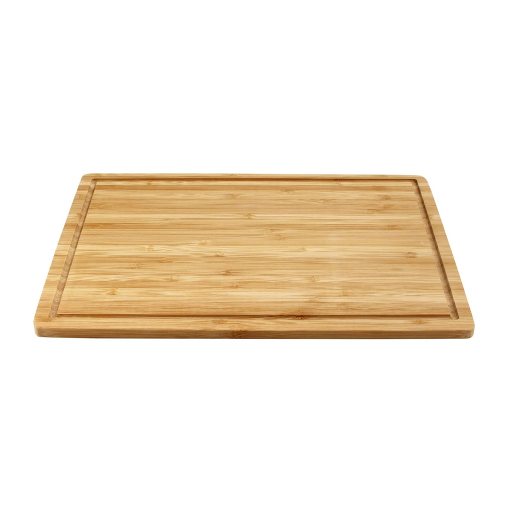 Bamboo Wood Cutting Board: Large – (17.75” x 11.8”) Durable, Eco-Friendly Chopping Board-1