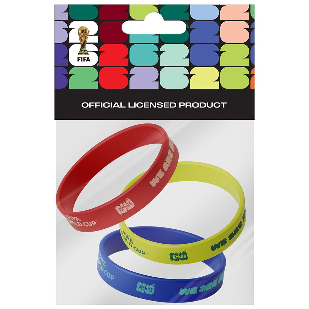 FIFA World Cup 2026 Silicone Wristband Set-1