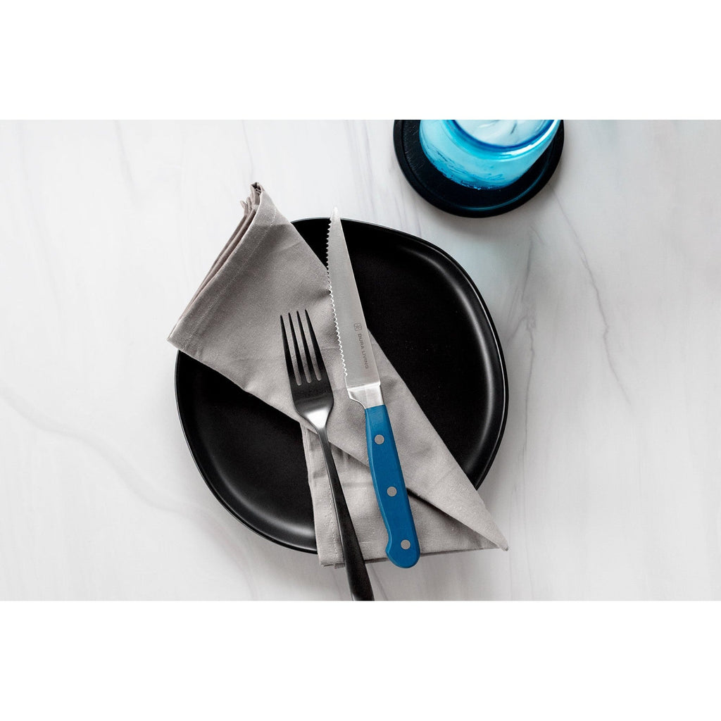 Superior Set of 4 Steak Knives - Royal Blue-2