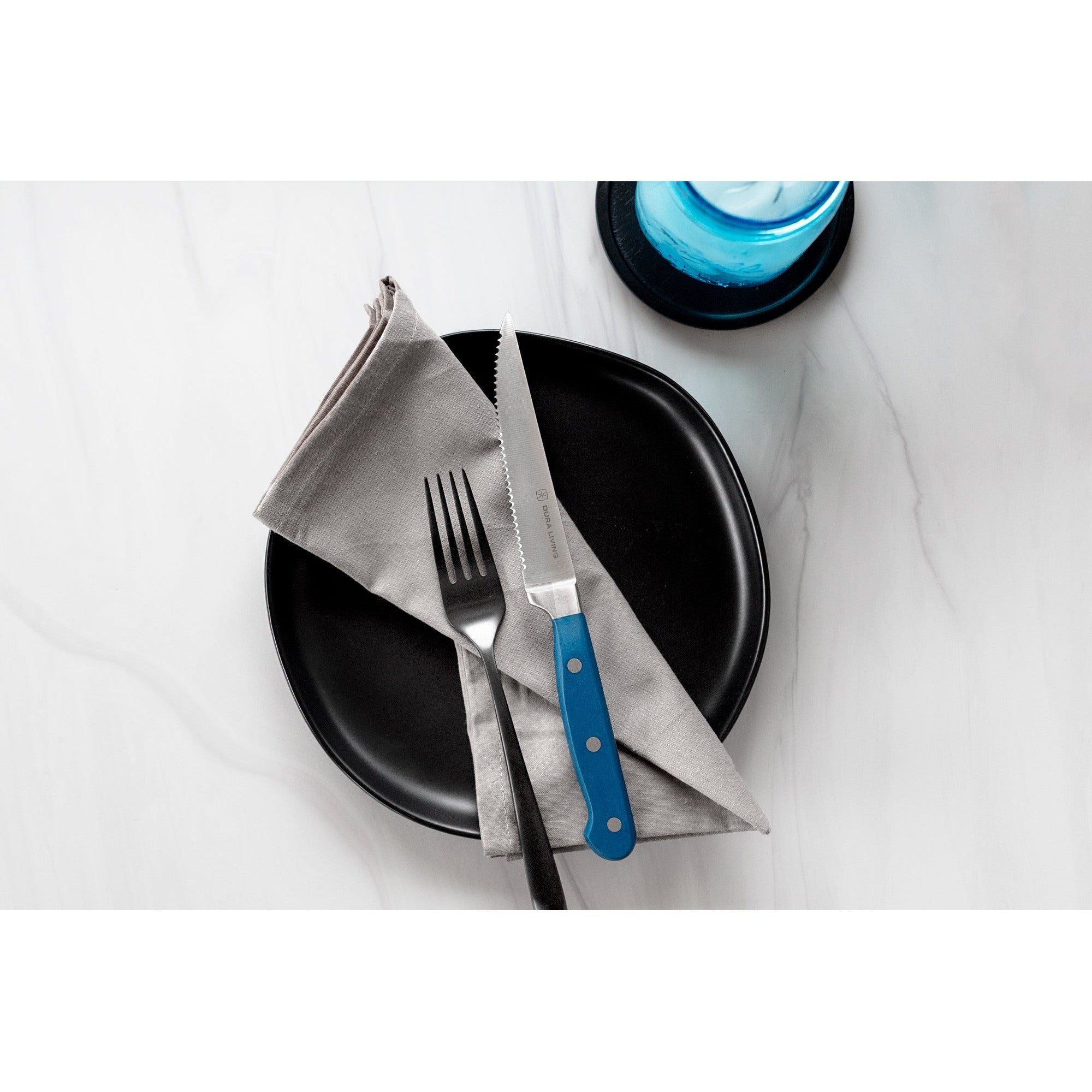 Superior Set of 4 Steak Knives - Royal Blue-2